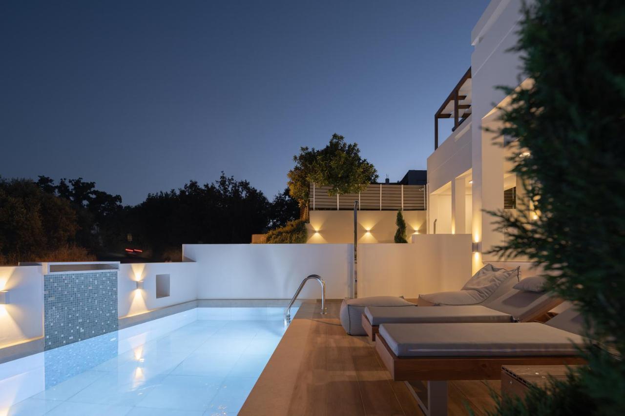 De Light Boutique Villas I II & III - Close To Rethymno, By Thinkvilla Atsipopoulo Екстер'єр фото