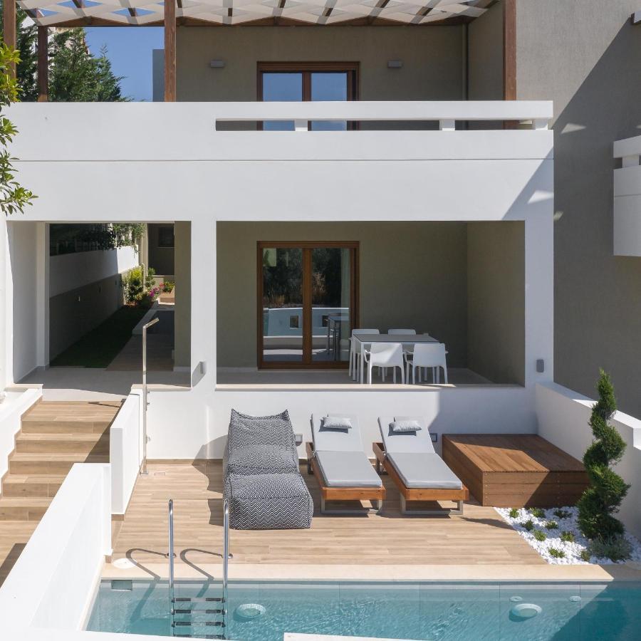 De Light Boutique Villas I II & III - Close To Rethymno, By Thinkvilla Atsipopoulo Екстер'єр фото