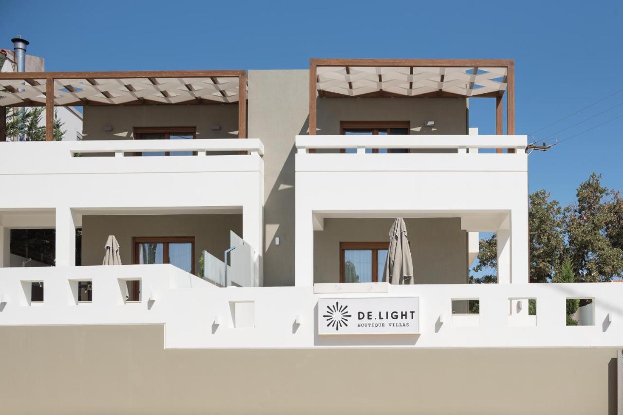 De Light Boutique Villas I II & III - Close To Rethymno, By Thinkvilla Atsipopoulo Екстер'єр фото