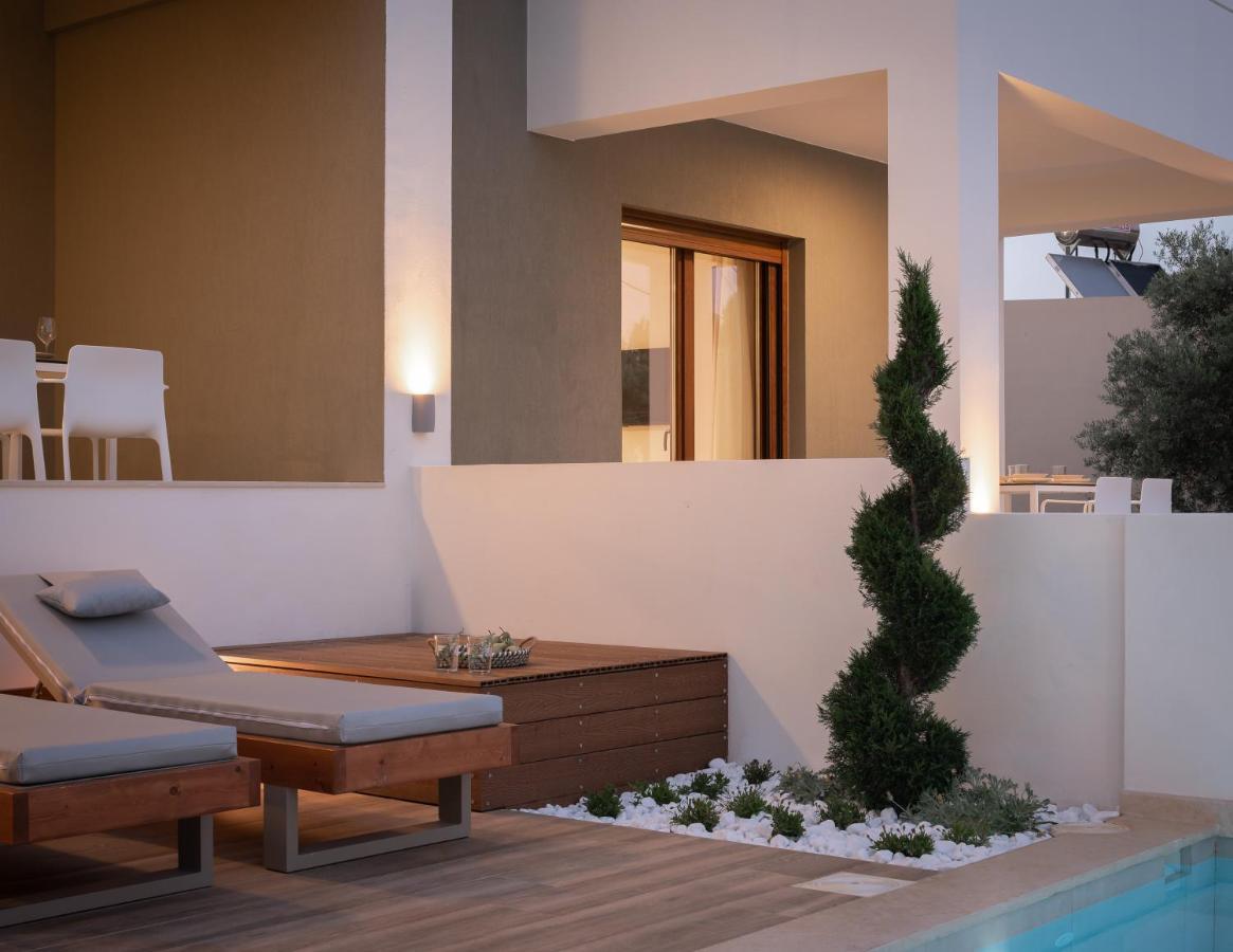 De Light Boutique Villas I II & III - Close To Rethymno, By Thinkvilla Atsipopoulo Екстер'єр фото