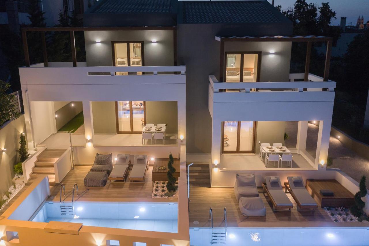 De Light Boutique Villas I II & III - Close To Rethymno, By Thinkvilla Atsipopoulo Екстер'єр фото
