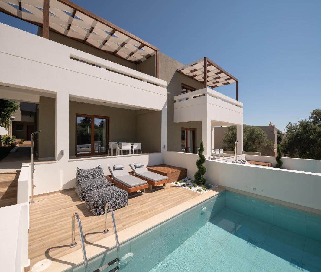 De Light Boutique Villas I II & III - Close To Rethymno, By Thinkvilla Atsipopoulo Екстер'єр фото