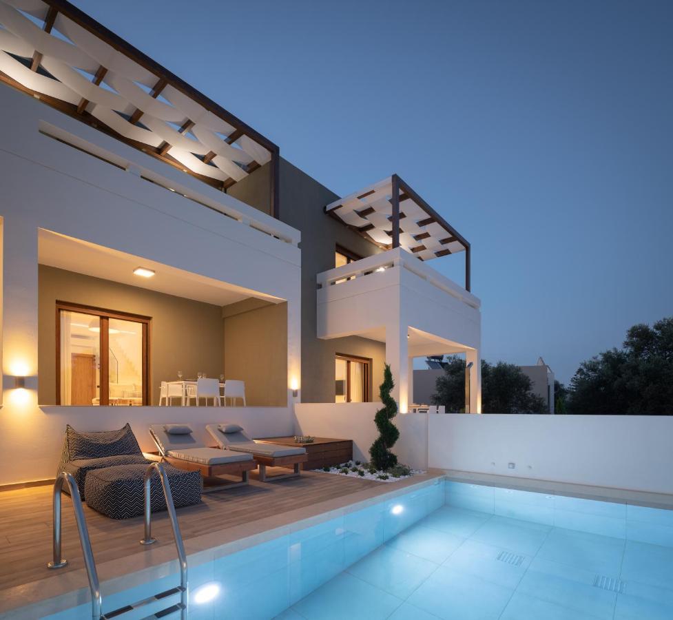 De Light Boutique Villas I II & III - Close To Rethymno, By Thinkvilla Atsipopoulo Екстер'єр фото