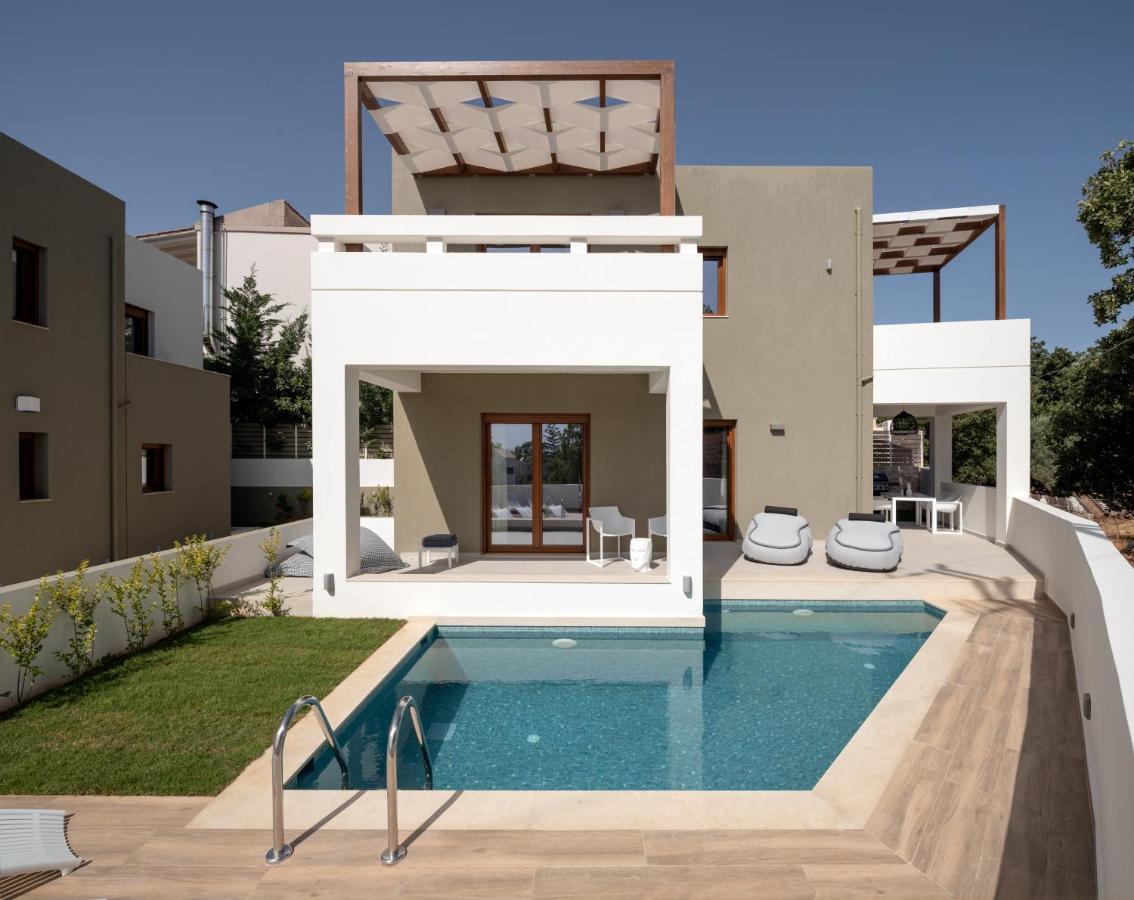 De Light Boutique Villas I II & III - Close To Rethymno, By Thinkvilla Atsipopoulo Екстер'єр фото