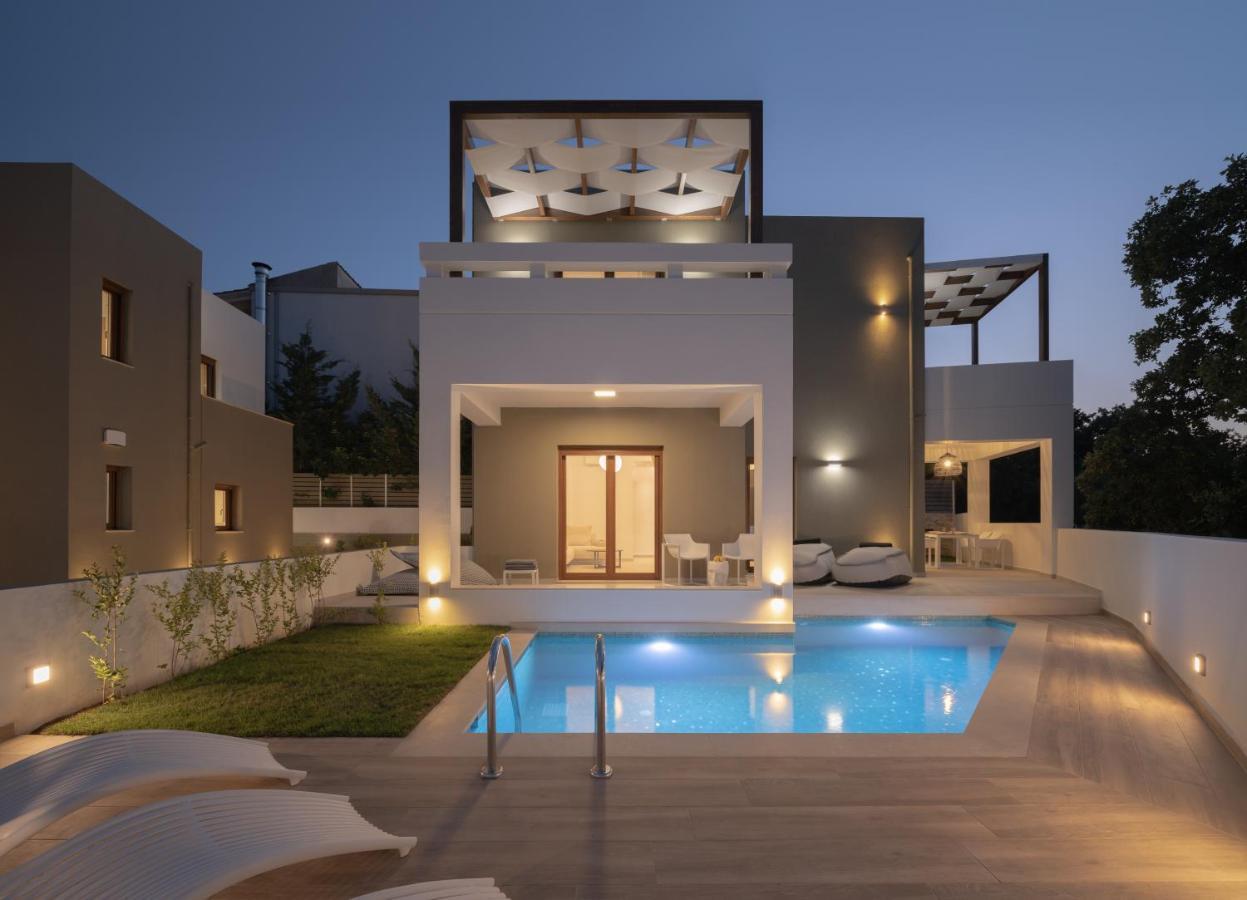 De Light Boutique Villas I II & III - Close To Rethymno, By Thinkvilla Atsipopoulo Екстер'єр фото